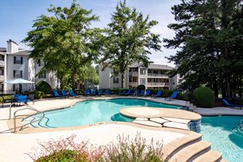 Resort style pool & sundeck